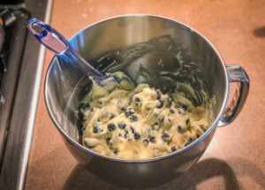 Blueberry Muffins Recipe From Scratch - Batter