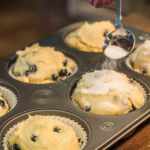Blueberry Muffins Recipe From Scratch - Sugar Top