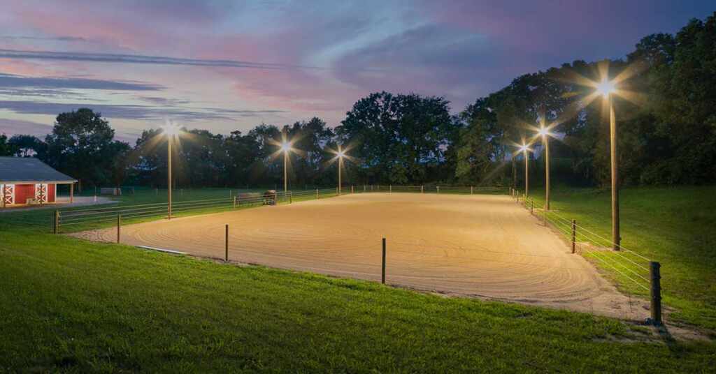 Horse Arena Lights